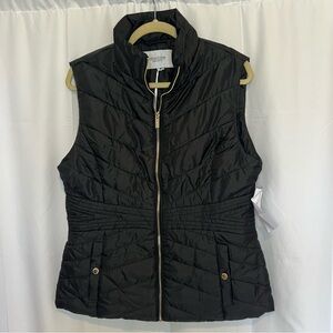 Chiara Forthi Milano Black Vest Size M NWT's